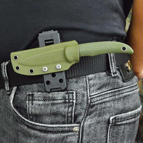 4-Pack Tactical Knife Clip Holster Kydex Belt Sheath