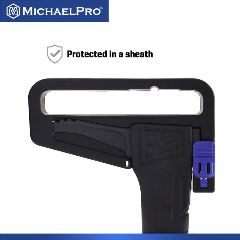 MichaelPro 16-Inches Pickaroon, Forged Steel Hookaroon with Weather-Resistant and Shock Absorbing Handle for Logging, Log Lifting and Dragging | MP004024