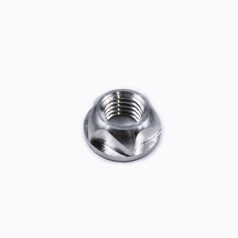 M6 304 Stainless Steel Anti-Theft Locking Nuts P1.0 Security Hardware Kit for Mountain Bike Awning Car Accessories for Styling Light Bar Safety,(4 Lock+ 1 Key) M6