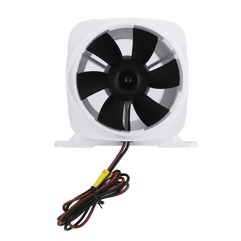 12V DC Boat Engine Blower Fan, 270 CFM Inline Marine Bilge Ventilation Fan for Yachts & Boats – 4-Inch Quiet Air Blower for Engine Compartment Cooling