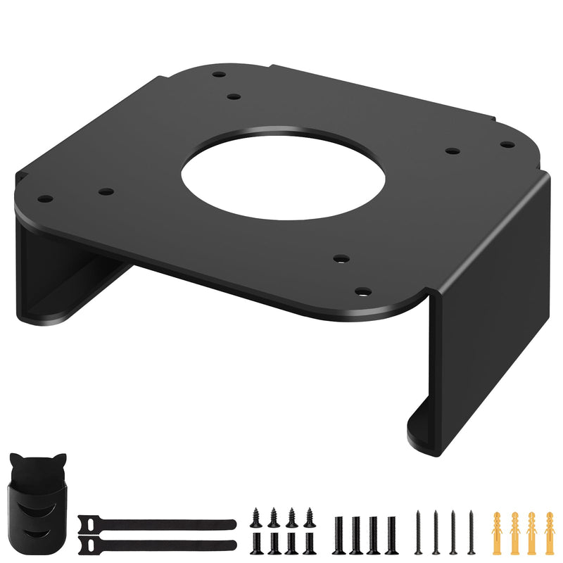 Mount for Mac Mini M4/M4 Pro 2024 VESA/Wall/Under Desk Mount for Mac Mini M4 Metal Mounting Bracket Compatible with Mac Mini M4 Anti-Scratch Monitor Mount Holder for Mac Mini M4 with Remote Holder