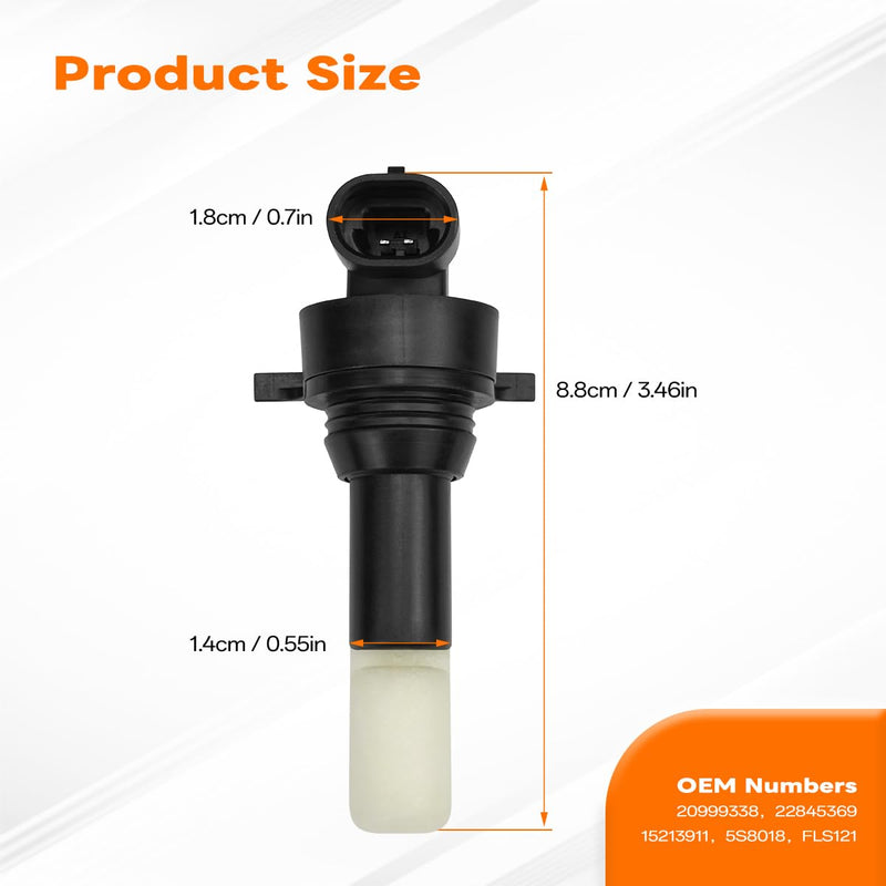 20999338 Windshield Washer Fluid Level Sensor Compatible with 2007-2014 Cadillac Escalade & 2007-2014 Chevy Avalanche Silverado Suburban 1500 2500 3500