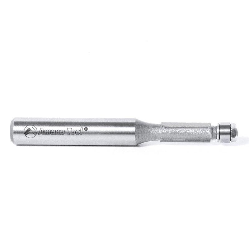 Amana Tool - MR0102 Carbide Tipped Miniature Flush Trim 3/16 Dia x 7/16 x 1/4" Shank w