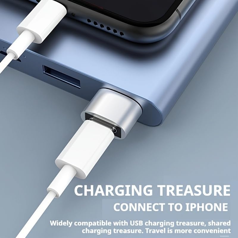 USB C Adapter Set USB A to USB C OTG Converter Kit, 8PCS Fast Charging High Speed Data Transfer Adapters for Laptops Phones Tablets, Compatible with MacBook Pro with iPad with Galaxy with Surface XPS
