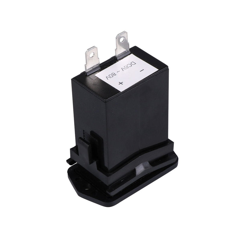 DC 6-80V Mechanical Hour Meter - AIMILAR Hourmeter for Diesel Engine Generator Boat Motorcross Motor Truck Tractor DC 6-80V