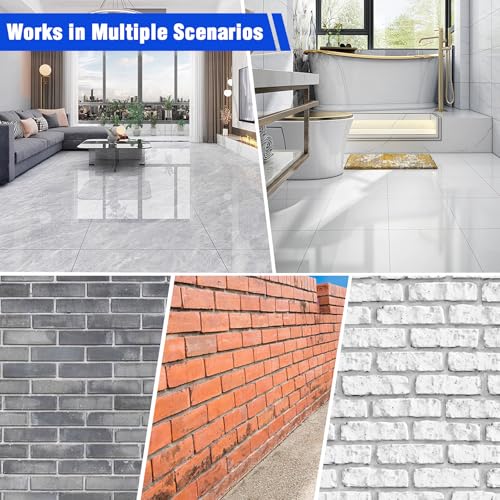 22PCS Tile Grout Masonry Mortar Bag and Brick Jointing Tool Kit Pointing Tool with 20PCS Grout Bags 22