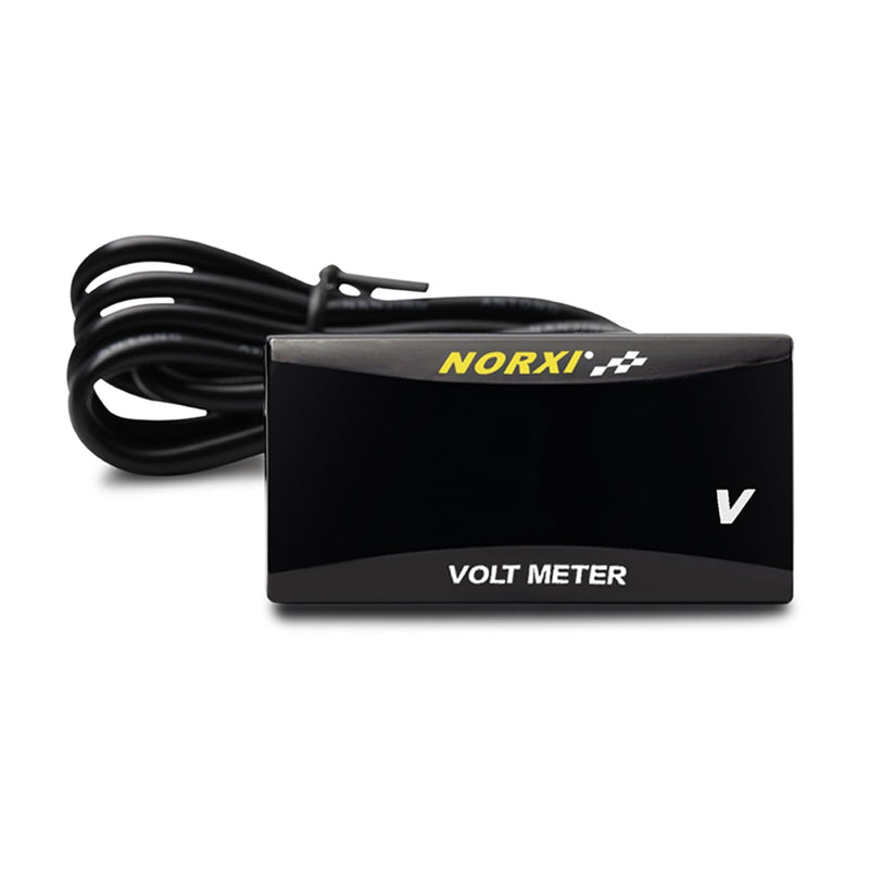 DC 12V Car Digital Voltmeter, Digital Volt Meter 12 Volt LED Display Voltage DC 12-100V Voltage Gauge Waterproof, Volt Gauge for Car Motorcycle SUV Boat, Blue