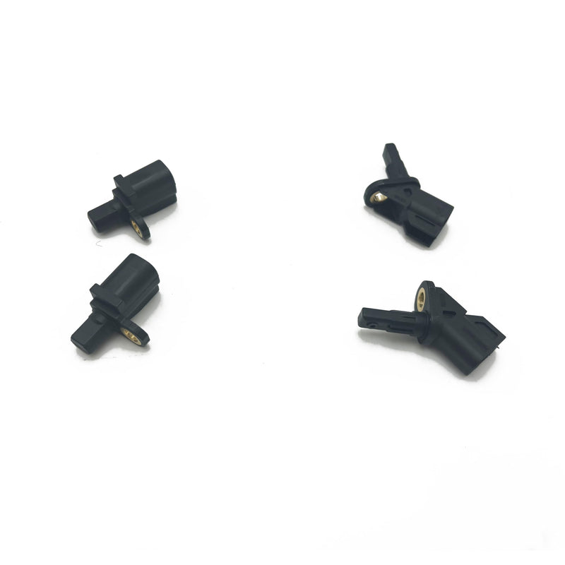 4Pcs Front Rear Left and Right ABS Wheel Speed Sensor Compatible with Ford Focus Escape C-Max Replacement for Lincoln MKC XC70 XC60 V70 V50 S80 S60 S40 C70 C30 Replaces 3M5T2B372AB 3M5T2B372BB