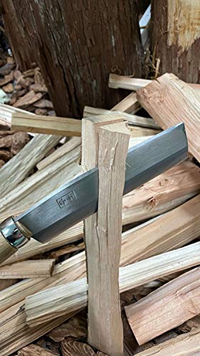 Senkichi SGKN-6 Double Edged Hatchet for Gardening, for Wood Splitting and Pruning Branches, 6.5 inches (165 mm) Classic
