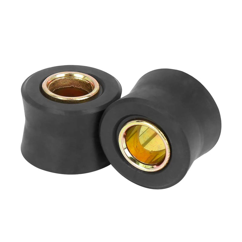 F FIERCE CYCLE 6pcs Motorcycle 10mm Inner Diameter Rear Shock Absorber Cushion Rubber Ring Shock Absorber Bushing