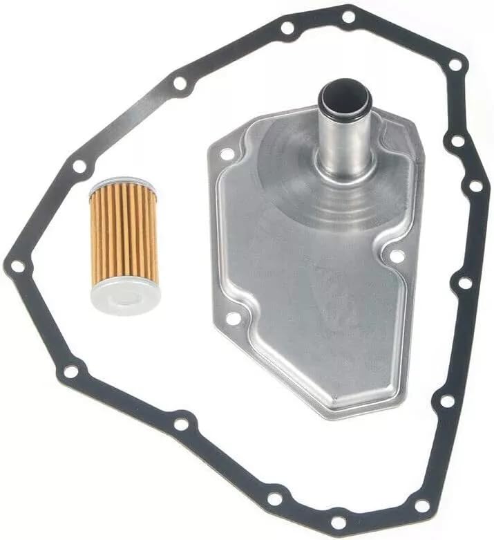 Transmission Filter Oil Pan Gasket Kit Fits for Nissan, 2014-2019 Versa Note; 2012-2019 Versa; 2013-2019 Sentra, Replaces 31728-3JX0A, 31728-3JX0B, 31728-04X0B, 2824A021
