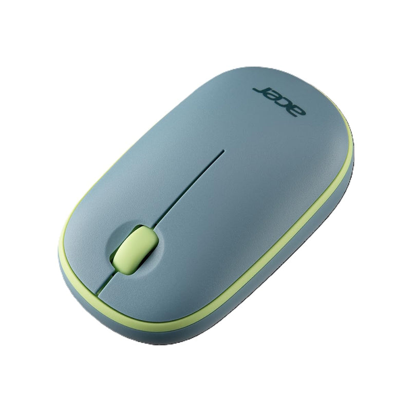 Acer Wireless Mouse for Laptop, 2.4GHz Wireless Mouse with USB Receiver - Smooth Tracking, 12-Month Battery, for Windows, macOS, ChromeOS, Compatible with PC, Mac, Laptop, Tablets - Blue