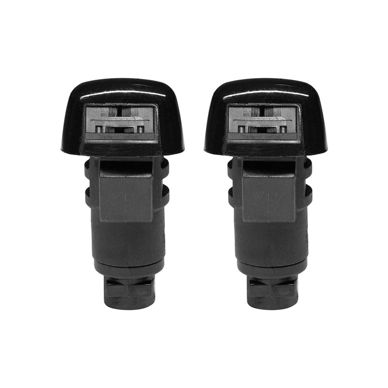 Windshield Washer Fluid Hose & 2 Pcs Hood Nozzle Sprayer kit, Compatible with Jeep Grand Cherokee 2011-2023 & Dodge Durango 2011-2023 –Replaces OEM # 68260443AA, 55372143AB, 68269108AA
