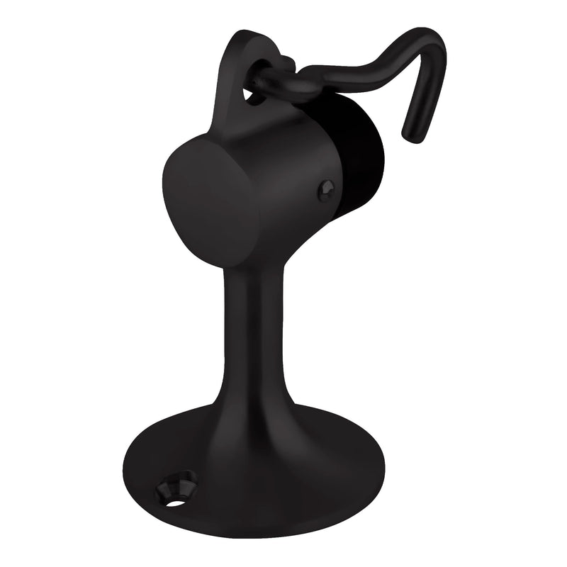 C.R. LAURENCE DL2521DU CRL Dark Bronze Floor Mounted Heavy-Duty Door Stop with Hook and Holder