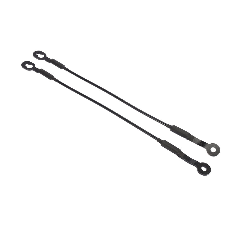 X AUTOHAUX Pair Rear Tailgate Cables Lift Gate Support Straps Pickup for Chevy S10 1994-1998 2000-2004 38534 15683449