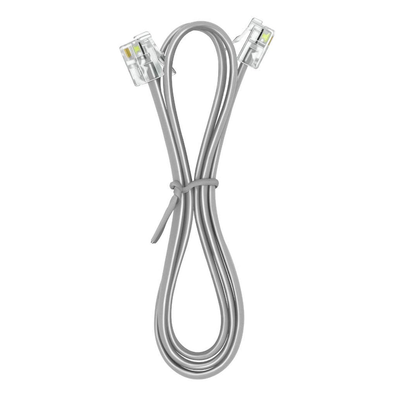 Phone Cord 3ft Telephone Cord Phone Line Cord RJ11 6P4C Male to Male for Landline Phone and Fax - 3 Feet