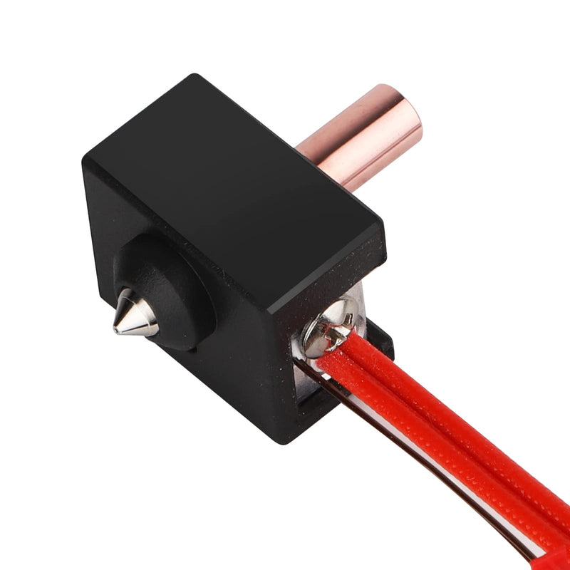 Creality Official Sprite Extruder Upgrade Heater Block Kit High Temperature Pro 300℃ Titanium Heatbreak Plated Copper Nozzle Compatible with Creality Ender 3 S1/Ender3 S1 Pro/CR10 Smart Pro C-High Temperature PRO