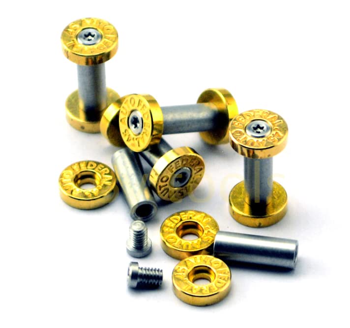 10PCS Handle Screws Nuts Knife Handle Steel Rivets DIY Knife Pins Bolts Rivets (1) 1