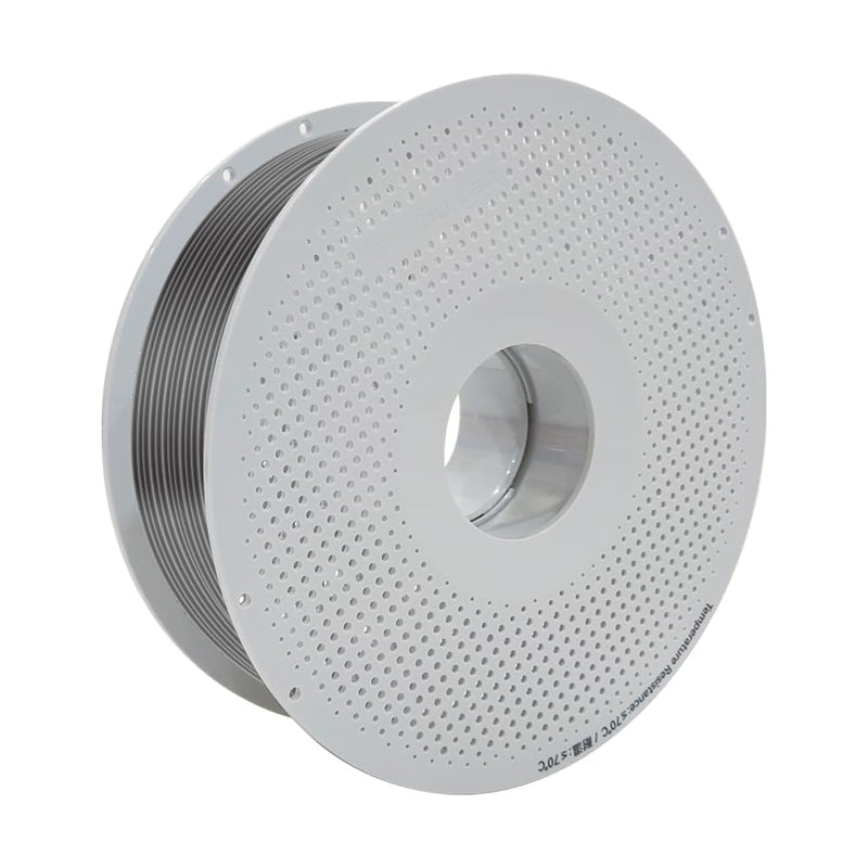 Bamboo Original PLA Silk+ Filament Glossy Silk Texture, Shining, Stronger Interlayer Bonding for Bambu Lab A1/A1 MINI/X1/X1C/P1P/P1S/AMS. 1.75mm High Speed & Easy Printing with RFID 1KG (Silver 13109) Silver 13109