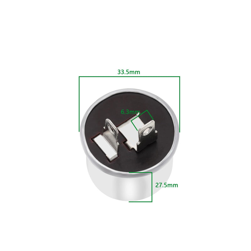 The Lord of the Tools 2PCS 2 Pin Flasher Units Relay 12V 20A 47W for Fixing Flashing Turn Signal & LED Blinking Issues Classic Cars Motorcycle Vans Older Lorry Trucks