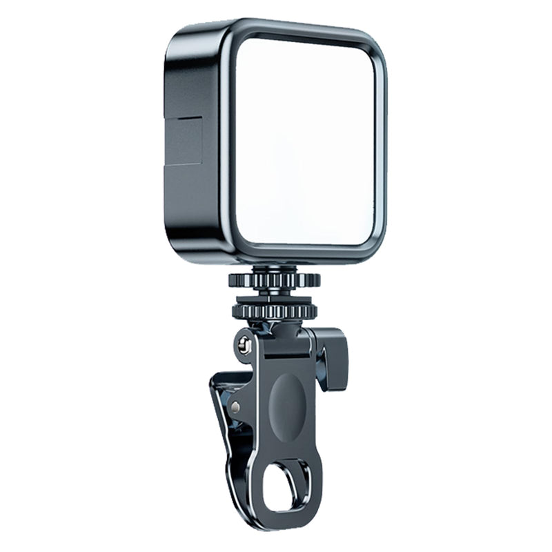 62 LED Portable Selfie Light, Video conferencing Fill Light with Clip on 3 Lighting Mode Rechargeable 2200mAh Suitable for Mobile Phones, iPhones, Network Cameras, laptops, Photography, Makeup