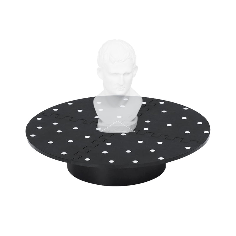 Revopoint Auto Turntable for 3D Scanners, Easy Scanning of Featureless and Small and Medium Objects, Equipped with Marked Top Cover