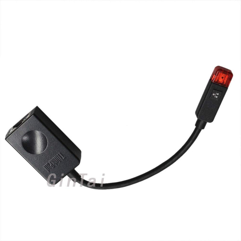 GinTai RJ45 Ethernet Extension Cable FOR Lenovo X1 Carbon 1st Gen /X1 Carbon 2nd Gen/X1 Carbon 3rd Gen/X1 Carbon 4th Gen/X1 Carbon 5th Gen/X1 Carbon 5th Gen/X1 Yoga 1st Gen /X1 Yoga 2nd Gen/4X90F84315