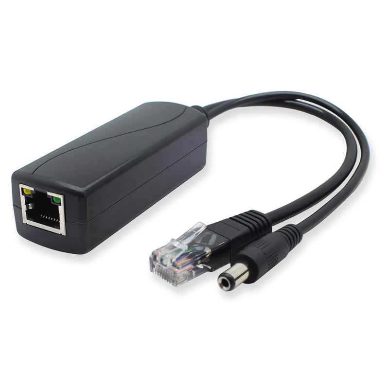 ANVISION 4-Pack Gigabit PoE Splitter, 48V to 12V 2A Ethernet Adapter, for Security Camera, AP, Voip and More, AV-PS12-G