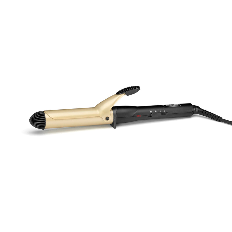 TRESemme Large Curling Tong, 32mm Ceramic Barrel For Soft Bouncy Curls and Waves, Hair Curler with 3 Temperature Settings, Fast Heat-Up, Cool Tip, Black, 2805DU