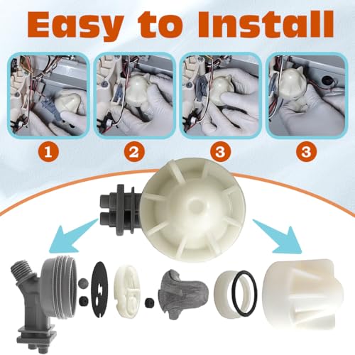 Water Softener Nozzle and Venturi Assembly 7187065 Replacement