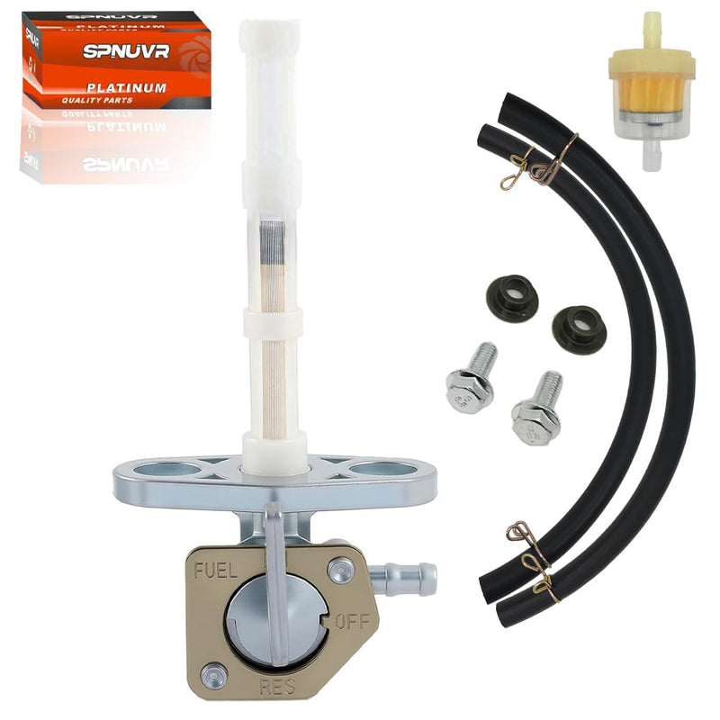 Motorcycle Fuel Petcock Gas Oil Fuel Filter Fit for Honda CRF 50 70 80 100 150 230F XR 200 250 350 400 500 600 650R Fuel Valve Tank Switch 16950-GEL-701 16950-GCF-671