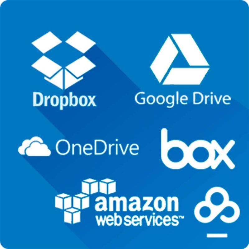 ClevX USBtoCloud - Home - Automatic Cloud Backup for portable drives - 1 year, up to 3 portable USB Flash drives or external HDD/SSD devices Home - Up to 3 Drives
