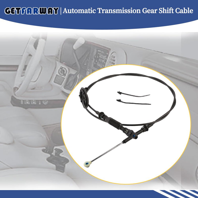 15037353 Automatic Transmission Gear Shift Cable Compatible with Chevrolet C1500 C2500 C3500 Gmc Yukon