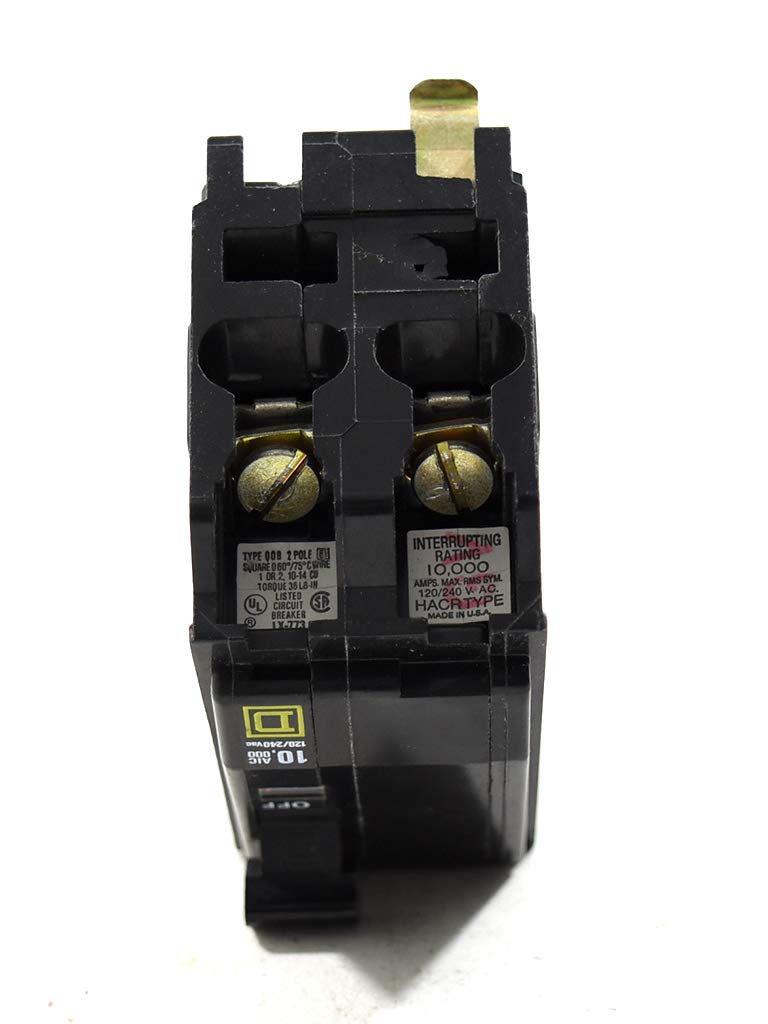Square D QOB220 Bolt On Circuit Breaker 2P 20 Amp 120/240Vac/48Vdc