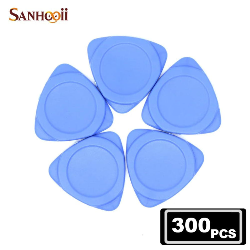 300pcs Triangle Mobile Phone Repair Tools Kit Tablet Laptop Smartphone Disassemble Teardown Opener Repairing Opening Tool (Deep Blue) Deep Blue