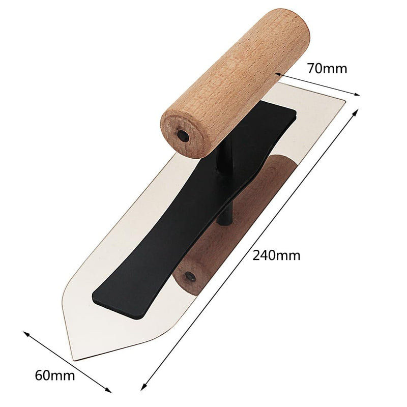 Japanese Venetian Plaster Finishing Trowel Set 4 PC Stainless Steel Art Paint Plastering Hand Tools