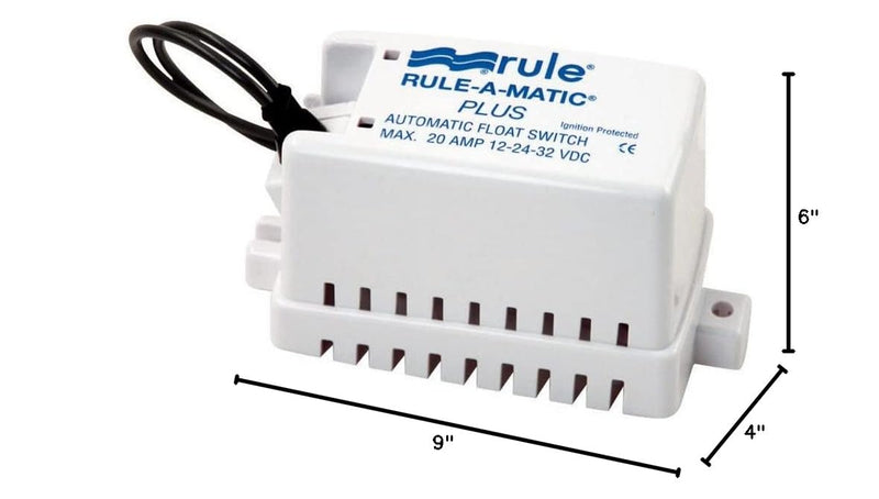 Switch Rule Pump Float Rmatic Caged Small