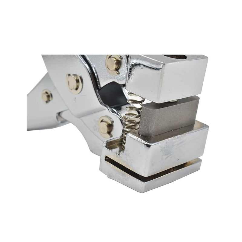 AIR Locker A04 Manual Metal Slot Punch Plier T-Shaped Hole Cutting Tool Hanger Hole Punch, Punch Out Dimension: 1 x 5/16" Replaces McGill MCG16200