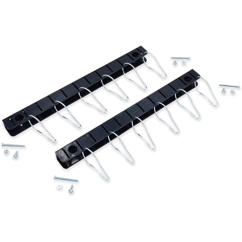 T-H Marine Cooks Go-To Tackle Storage System - Fishing Lure Holder and Organizer Provides Easy Access to Your Bait - Can Be Configured to Fit Any Boat or Dock - Black