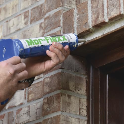 Mor-Flexx Textured Caulk, Gray, 10.5 oz (Pack of 1)