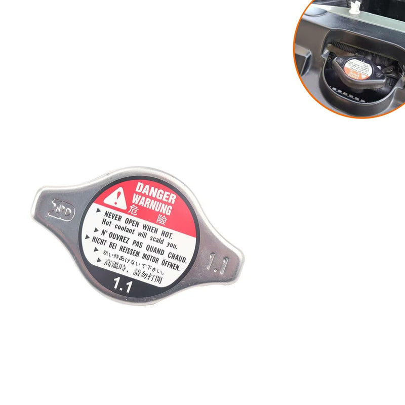 Honda Radiator Cap 19045-PAA-A01 - Compatible with 1994-2006 Accord, 1992-2005 Civic, 1997-2005 CRV, 1995-2007 Odyssey, 2003-2008 Pilot - Replacement Radiator Cap Cover