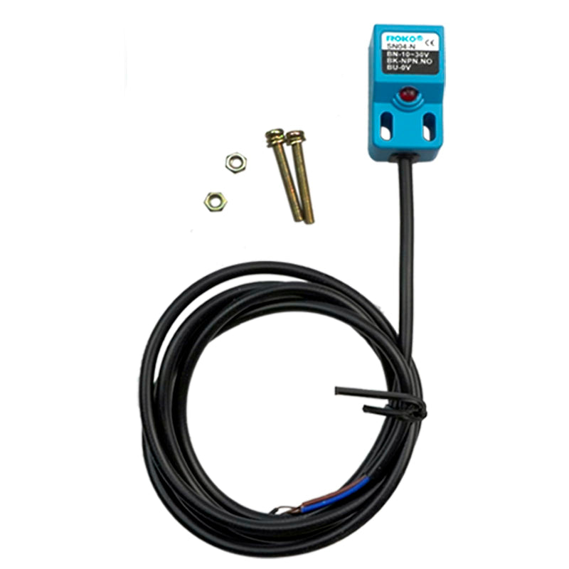 DC 10-30V 300mA 3-Wire Inductive Proximity Sensor Switch SN04-N NPN Normally Open NO Detection Distance 4mm Proximity Switch (Pack of 10)