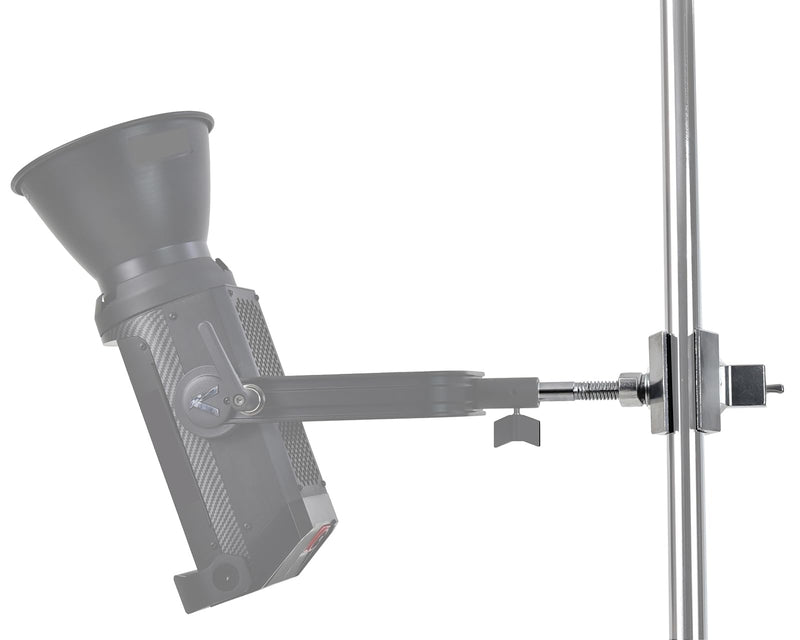 PHOCUS 2" End Jaw Vise Grip with 5/8” Pin & Hex Receiver Socket for Photography Studio LED Lighting Strobe Flash