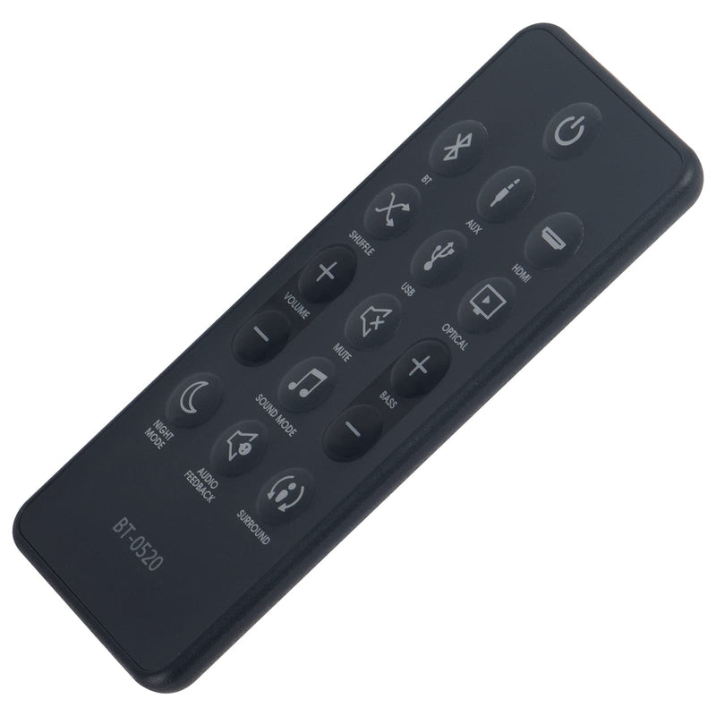Beyution BT-0520 Soundbar Remote Control Fit for JBL Bar 2.0 All-in-One Soundbar and JBL Bar Studio 30W Stereo Soundbar