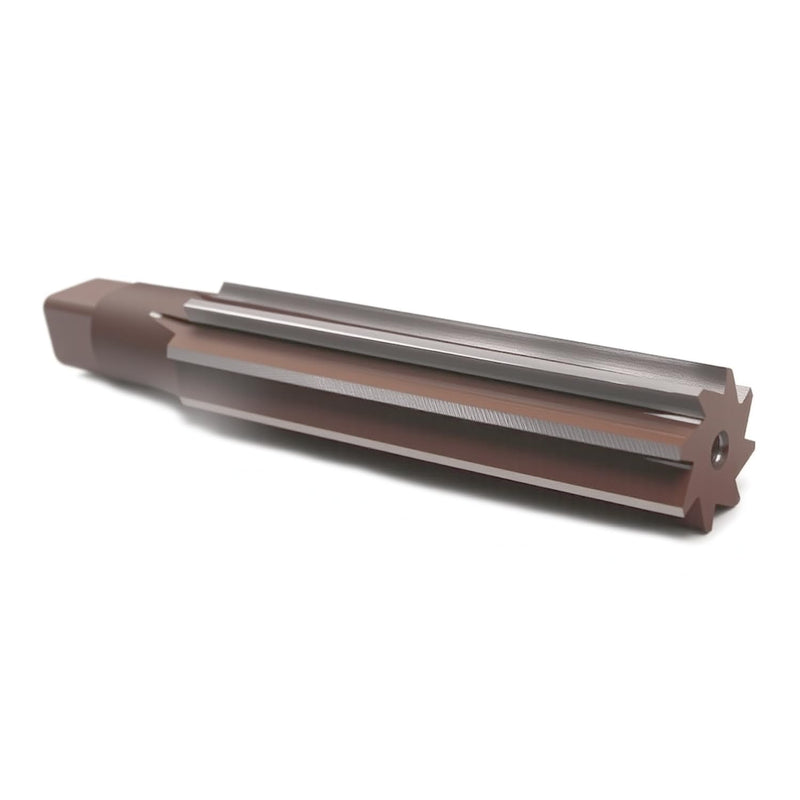 Driak MT3 Morse Taper Reamer Set - High Carbon Steel Coarse and Finish Hand Reamers for Metal, H8 Accuracy Straight Flute Tapered Reamer Tool