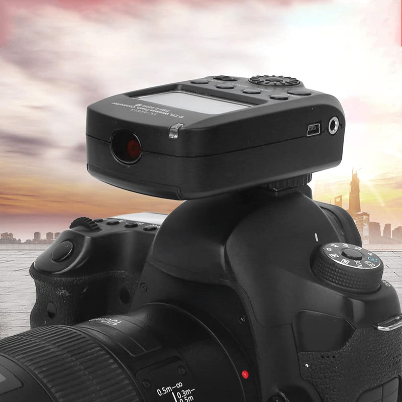 VC-818TX E-TTL Flash, 2.4G Transmitter Maximum Support for 1/8000s High Speed Synchronization Supports 8 Channels 30ID, for Camera