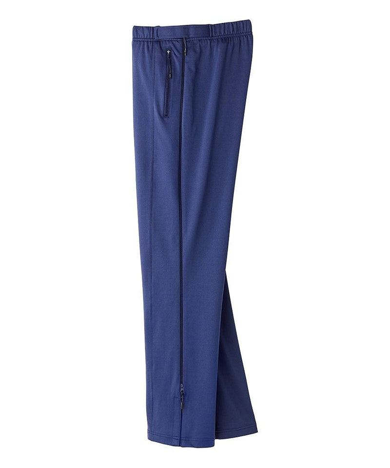 Silvert's Adaptive Clothing & Footwear Men's Side Zip Pants with Catheter Access Small Navy Blue