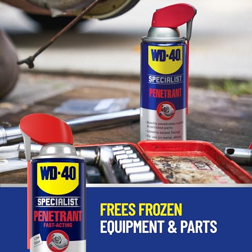 WD-40 Specialist Penetrant, Smart Straw, Fast-Acting, 11 OZ [1-Pack] 1-pack