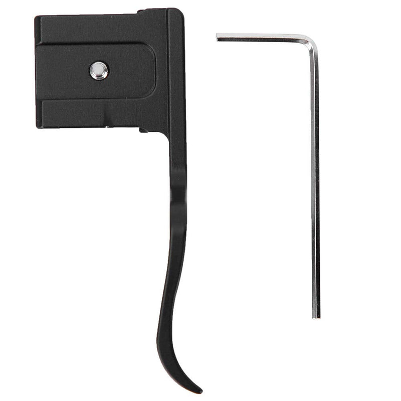 Thumb Grip for Camera, Black Aluminum Alloy Metal Thumbs Up Grip Hot Shoe Cover for Camera