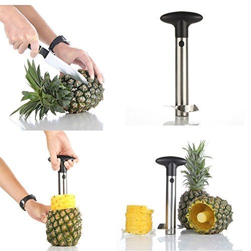 OXO Stainless Steel Pineapple Corer & Slicer, standart